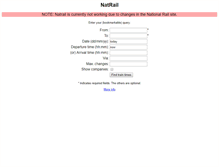Tablet Screenshot of natrail.ukfsn.org